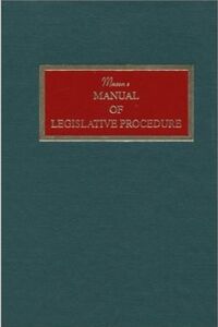 Masons Manual of Legislative Procedure 2000.jpg