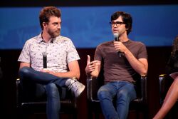 Rhett and Link at 2014 VidCon.jpg