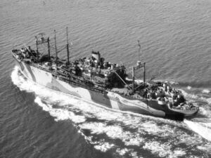 USS Aegir (AS-23) underway, circa in late 1944 (19-N-71738).jpg