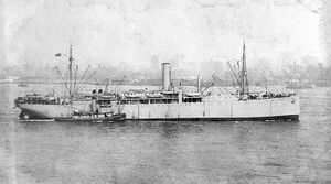 SS Pennsylvanian, seen here as USS Scranton (ID-3511) in 1919