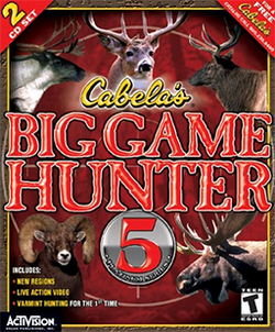 Cabela's Big Game Hunter 5 - Platinum Series Coverart.png