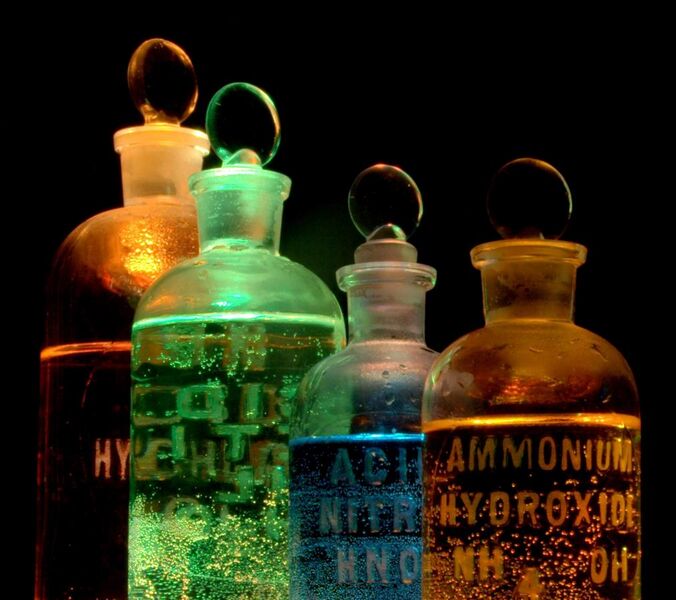 File:Chemicals in flasks.jpg