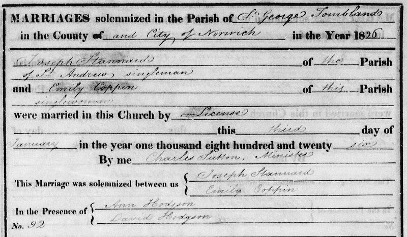 File:Marriage record of Joseph Stannard and Emily Coppin.jpg