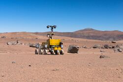 Mars rover being tested near the Paranal Observatory.jpg