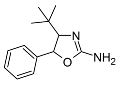 4-Tertbutylaminorex structure.png