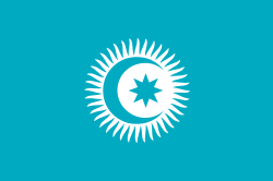 Flag of the Organization of Turkic States.svg