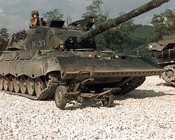 IFOR Leopard 1A5 crushing.jpg