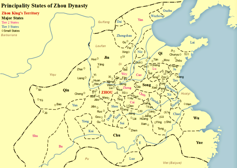 File:States of Zhou Dynasty.png