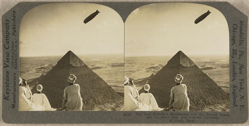 File:Stereograph of Graf Zeppelin over pyramids in Egypt.jpg