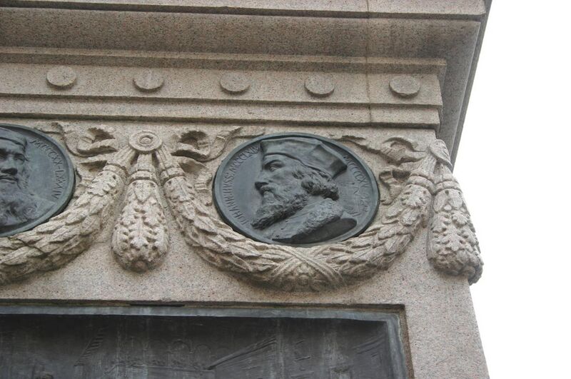 File:6664 - Roma - Ettore Ferrari, Monumento a Giordano Bruno (1889) - Foto Giovanni Dall'Orto, 6-Apr-2008.jpg