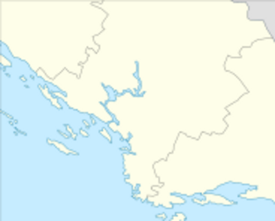 Croatia location map Sibenik.svg
