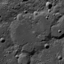 Desargues crater LROC polar mosaic.jpg