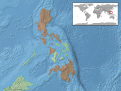 Dryophiops philippina distribution.png