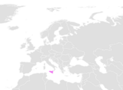 Emys trinacris distribution.svg