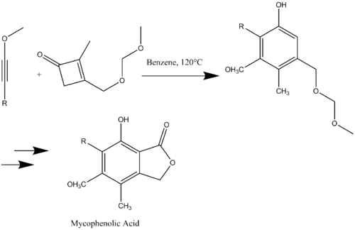 Scheme 14:Benzannulation Toward the Synthesis of Mycophenolic Acid