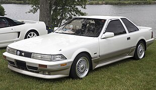 1989 Toyota Soarer 3.0 GT Limited in Crystal White Toning II, front left.jpg