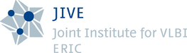 Full JIVE logo featuring a star and the text JIVE, Joint Institute for VLBI ERIC