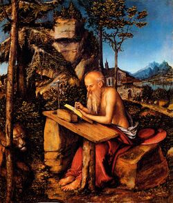 Lucas Cranach d.Ä. - Der heilige Hieronymus (ca.1515, Mexico City).jpg