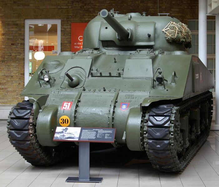 File:M4 Sherman tank at the Imperial War Museum.jpg