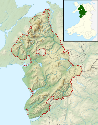 Snowdonia National Park UK relief location map.png