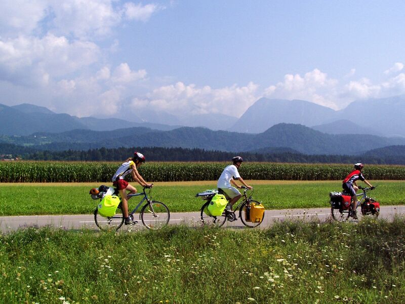 File:08 Slovenia rural landscape - bicycle expedition with panniers.jpg