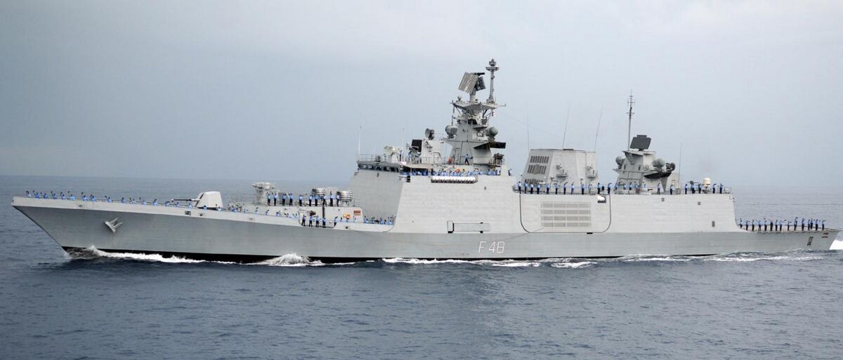 Engineering:Shivalik-class frigate - HandWiki