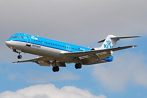 Fokker 100 (KLM) PH-OFN (10676665315).jpg