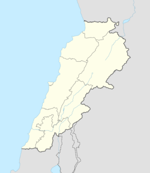 Temnin el-Foka is located in Lebanon