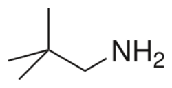 Neopentylamine-2D-skeletal.svg