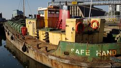 Safe Hand Laying in Huskisson Dock, Liverpool 1.jpg