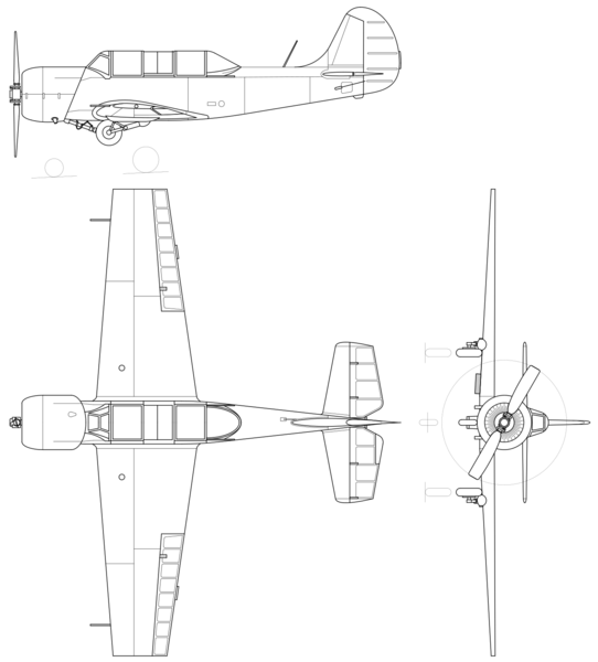 File:Yakovlev Yak-52 ld.svg