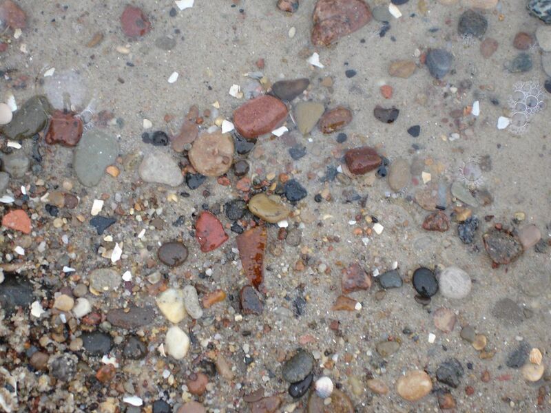 File:Baltic beach sand containing amber.jpg