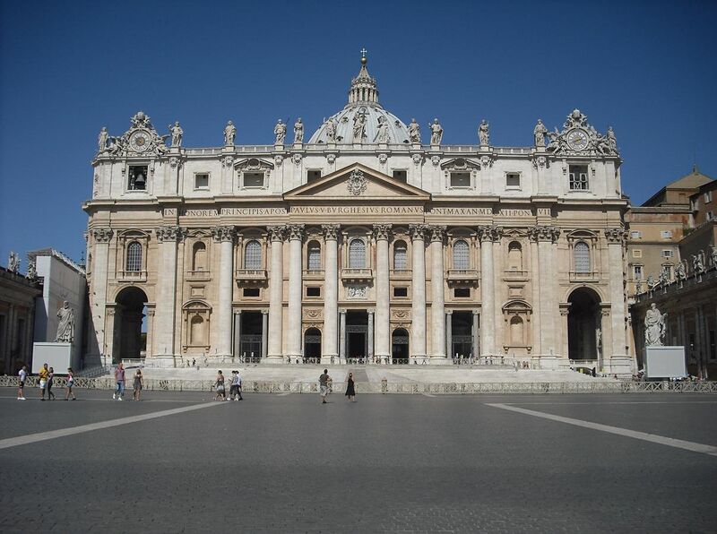 File:Façade of St. Peter's Basilica 2.JPG