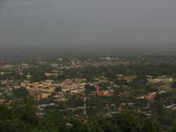 View of Ho from Northern hills