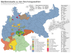 Karte der Reichstagswahlkreise farbig-2011-11-09.svg