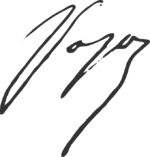 Signature of Vasile Pogor.svg