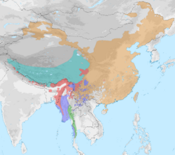 Sino-Tibetan language groups.svg