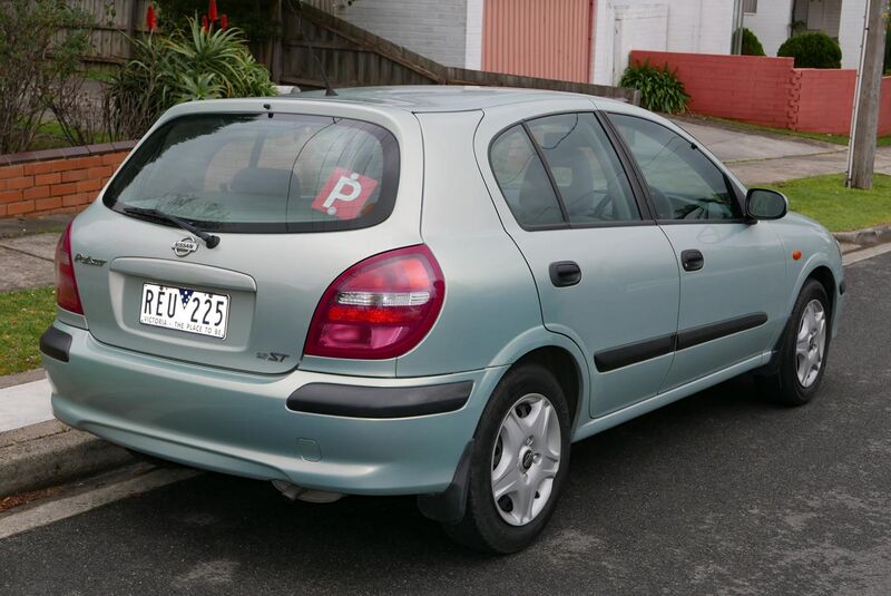 File:2001 Nissan Pulsar (N16) ST 5-door hatchback (2015-08-07) 02.jpg