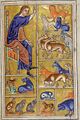 Folio 5 Recto - Adam (detail)