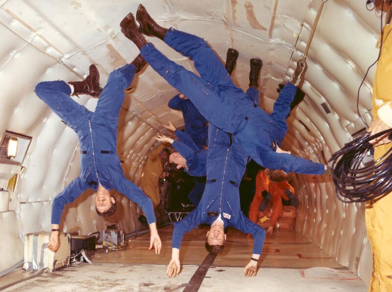 File:Astronauts in weightlessness.jpg