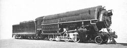 Delaware & Hudson RR high-pressure locomotive, 1401 John B. Jervis (CJ Allen, Steel Highway, 1928).jpg