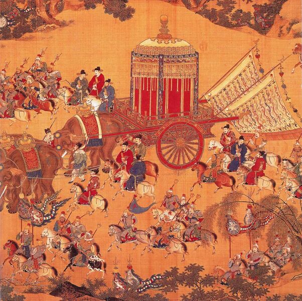 File:Detail of The Emperor's Approach, Xuande period.jpg