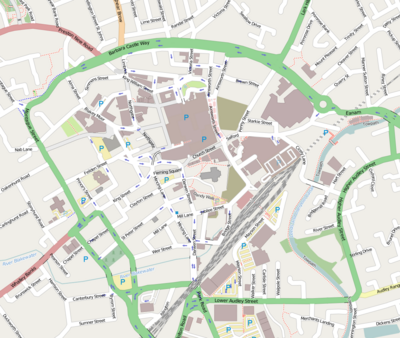 Location map United Kingdom Blackburn central.svg