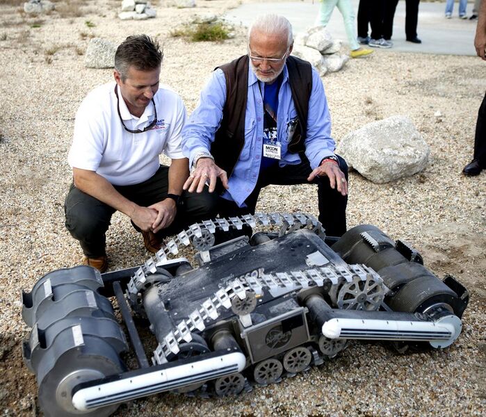 File:Rob Mueller and Buzz Aldrin with RASSOR.jpg