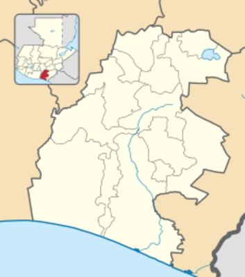 Santa Rosa department location map.svg