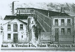 Vulcan Works R Thwaites and Co Thornton Road Bradford lithograph 1858.jpg