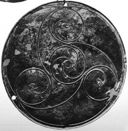 Celtic Bronze Disc, Longban Island, Derry.jpg