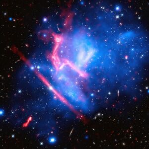 Disco lights from a galaxy cluster.jpg