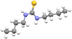 N,N'-Di-n-butylthiourea X-ray 3D balls.png