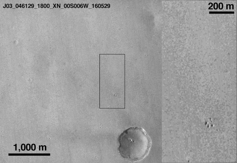 File:PIA21130 Signs of Schiaparelli Test Lander Seen From Orbit.gif
